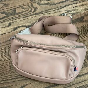 Kibou Light Pink Belt Minimal Diaper Belt Bag